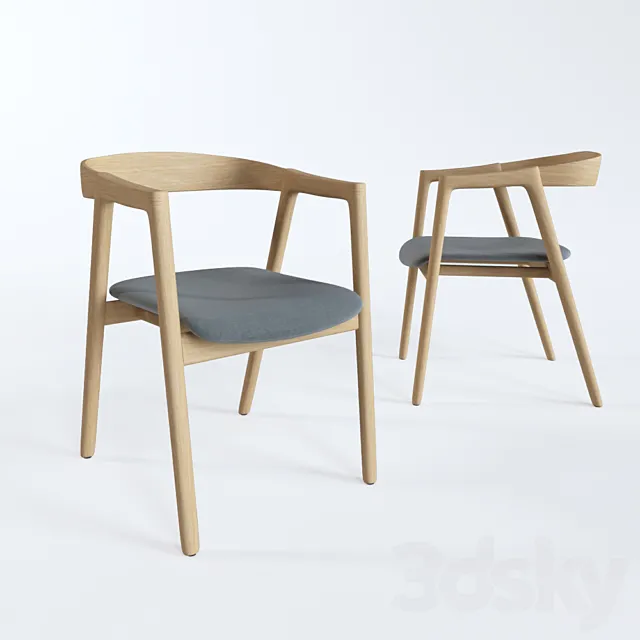 Muna chair 3D Model