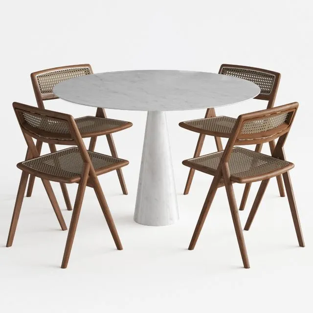 Mungaru Chair 3D Model