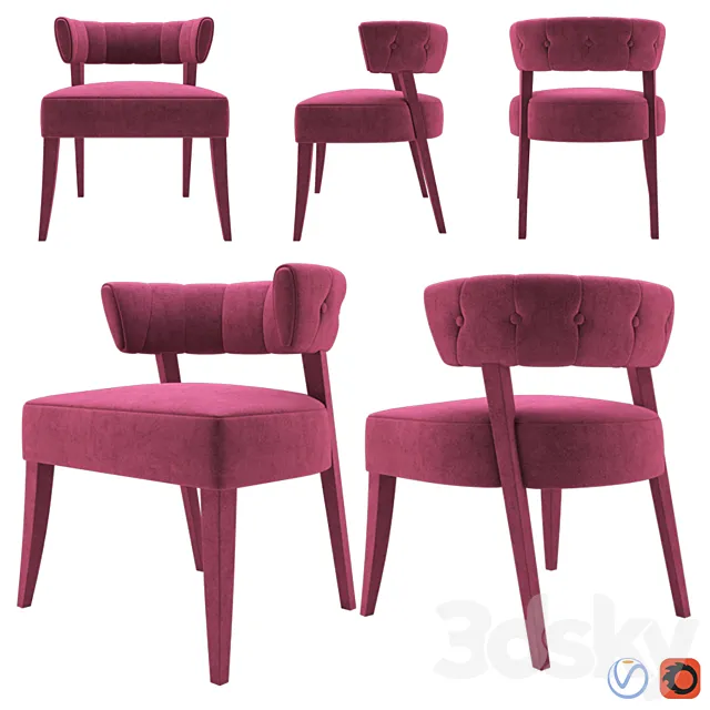 Munna Aileen chair 3DModel