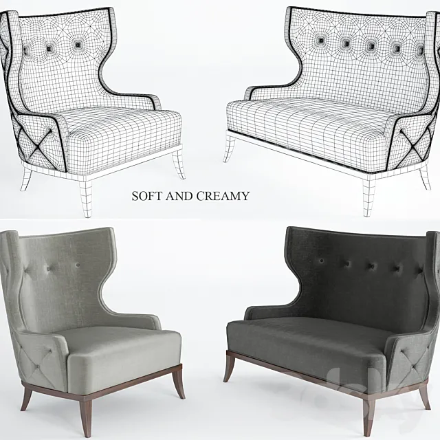 Munna SOFT AND CREAMY SOFT & CREAMY 3D Model