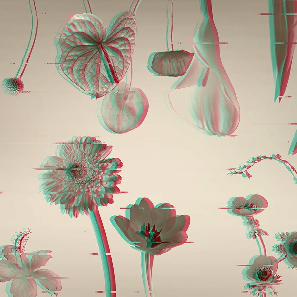 Murals - Wallpaper Glitch 3D Model