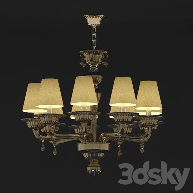Murano Cristallo Oro 3DModel