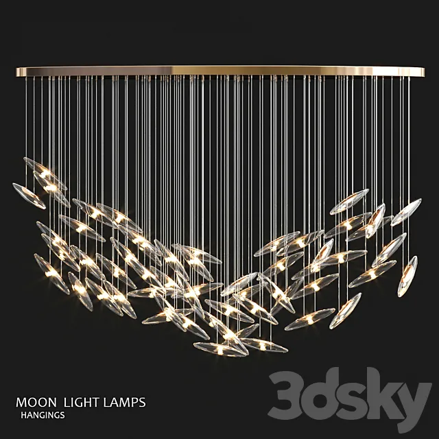 MurmuratioN hanging lamps 3D Model