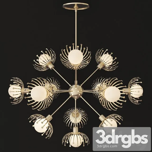 Murphy Chandelier By Arteriors 3D Model Free