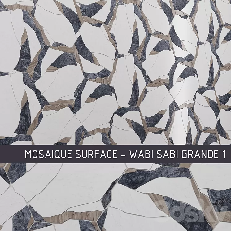MusaiqueSurface Wabi Sabi Grande 3D Model Free