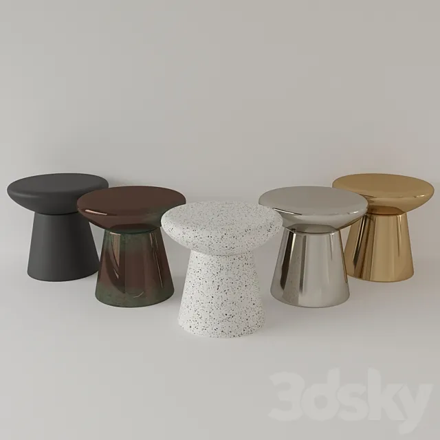 Mush TableStool bedside table Free Download