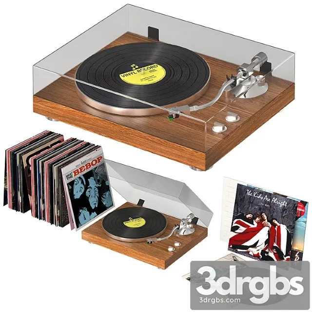 Music Gramophone 3D Model Free