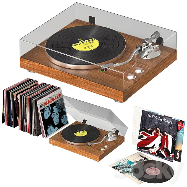 Music gramophone 3DModel