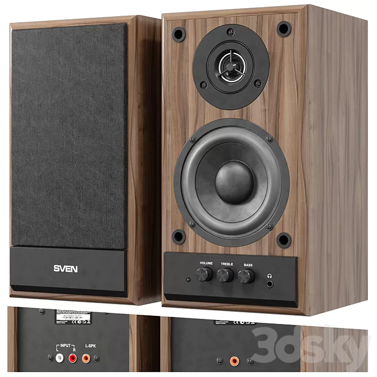 Musical columns Sven SPS-702 Walnut