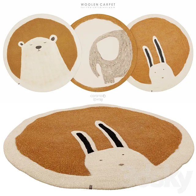 Muskhane carpets 1 3D Model