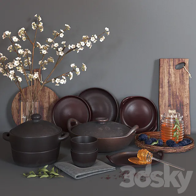 Muubs Kitchen Decor 3D Model