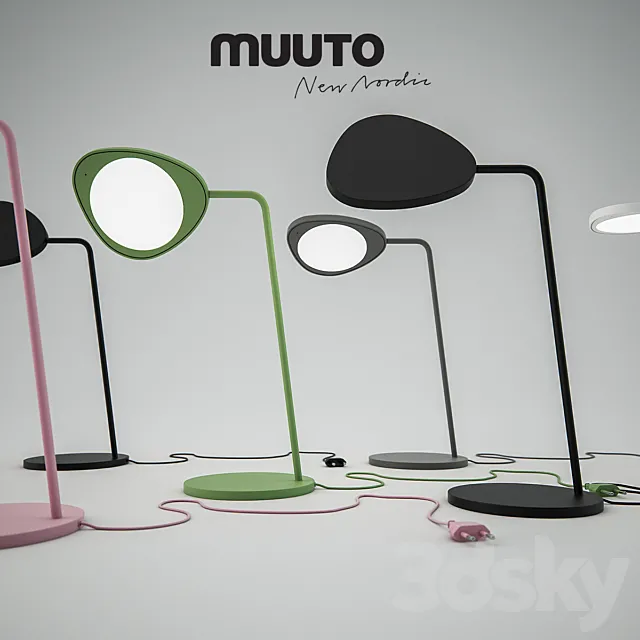 Muuto _ Leaf Lamp table Free Download
