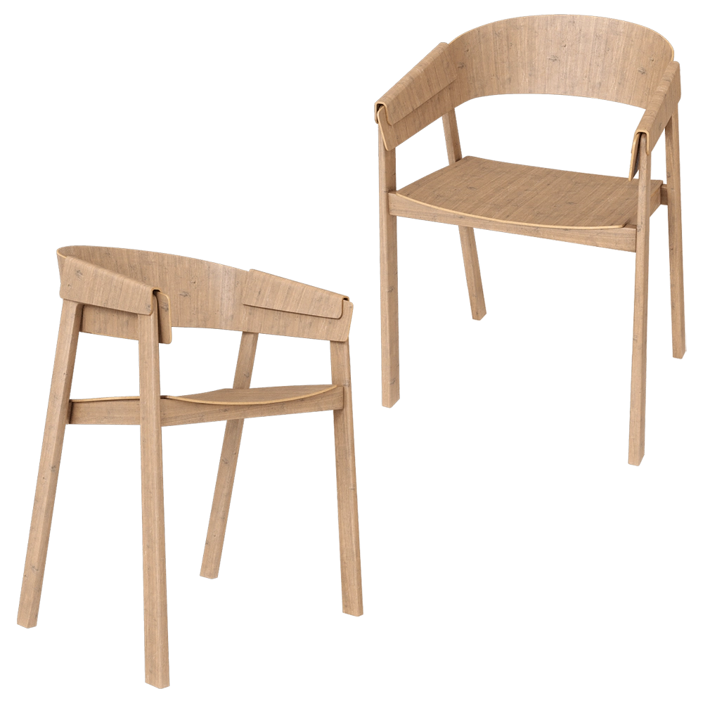 Muuto - Armchair Cover 3D Model