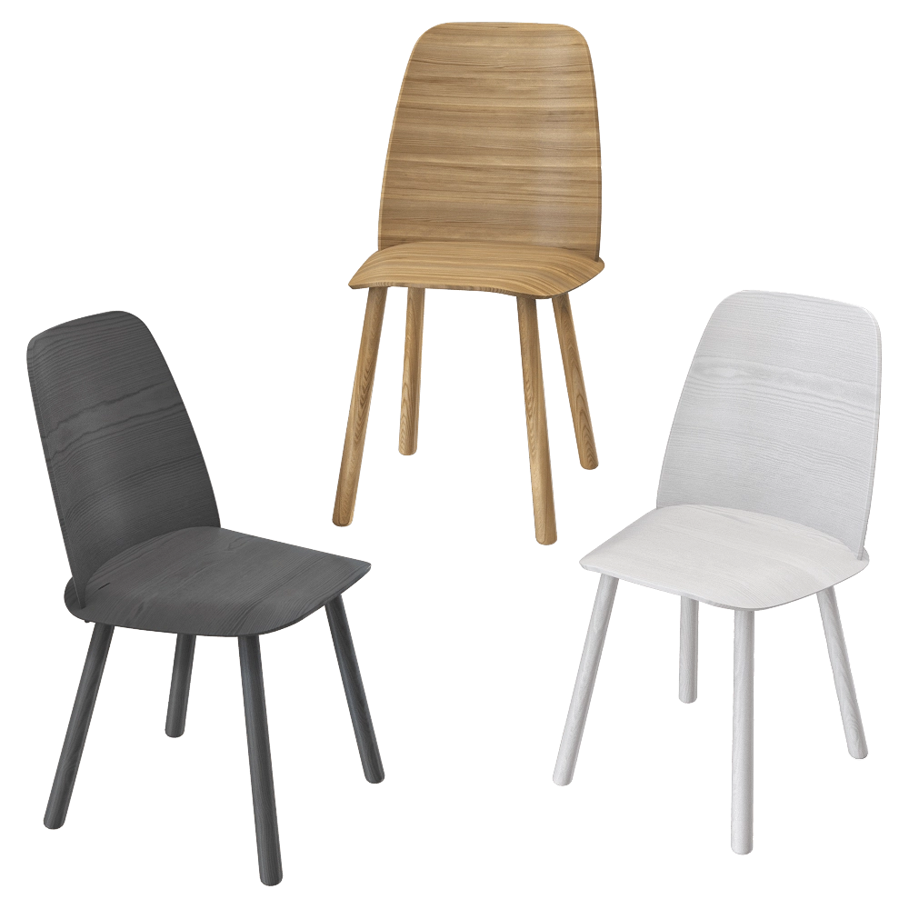Muuto - Chair Nerd 3D Model