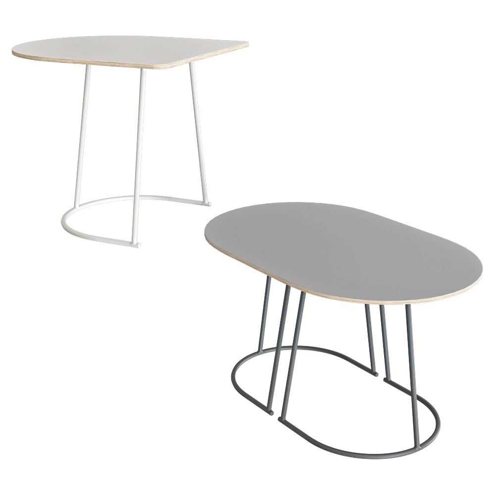 Muuto - Coffee table Airy 3D Model