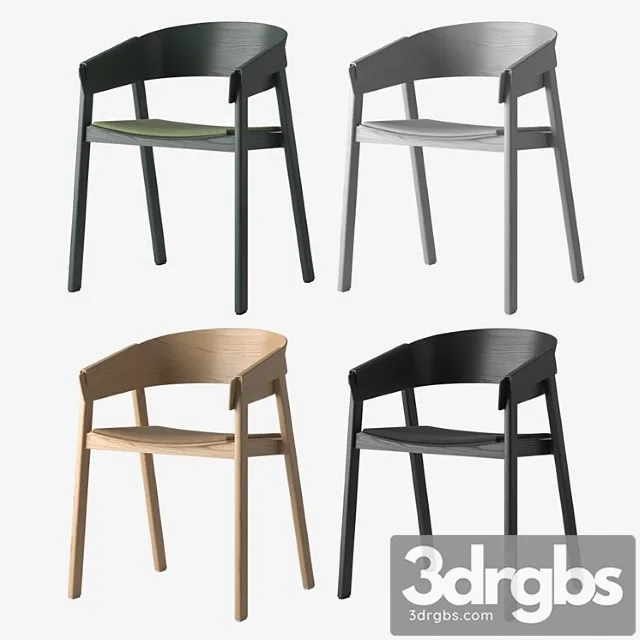 Muuto cover chair 2 3D Model Free