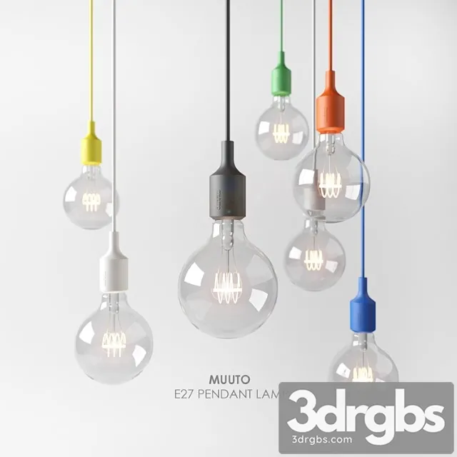 Muuto E27 Pendant Lamp 3D Model Free