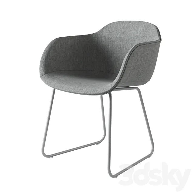 Muuto Fiber Armchair 3DModel