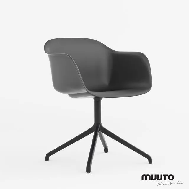 Muuto - FIBER - SWIVEL BASE Iskos Berlin 3D Model