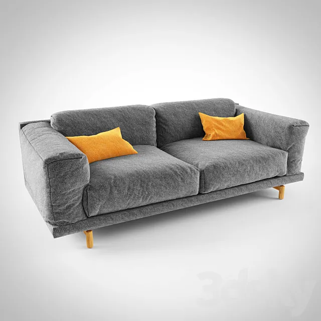 Muuto – Rest sofa 3D Model