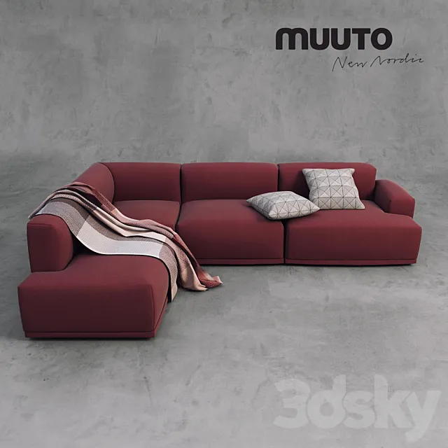 Muuto Sofa & Accessories 3D Model