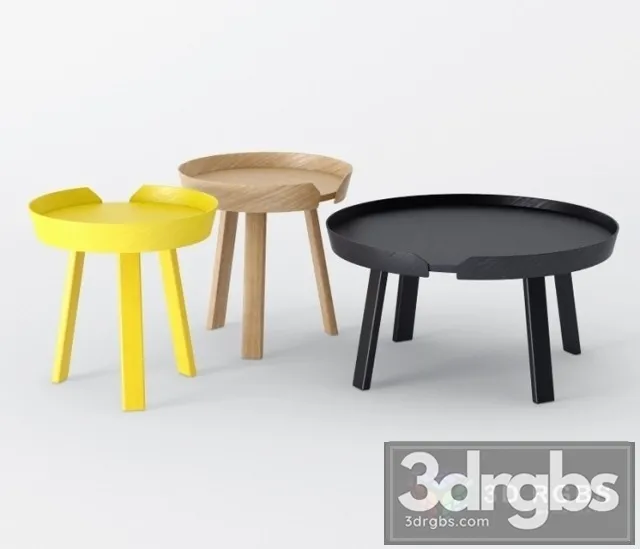 Muuto Table 3D Model Download