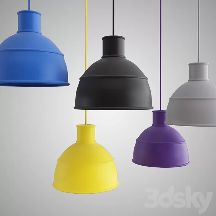 Muuto Unfold Pendant Lamp 3D Model