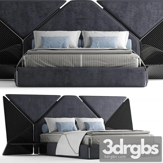 My design bed 2 3D Model Free
