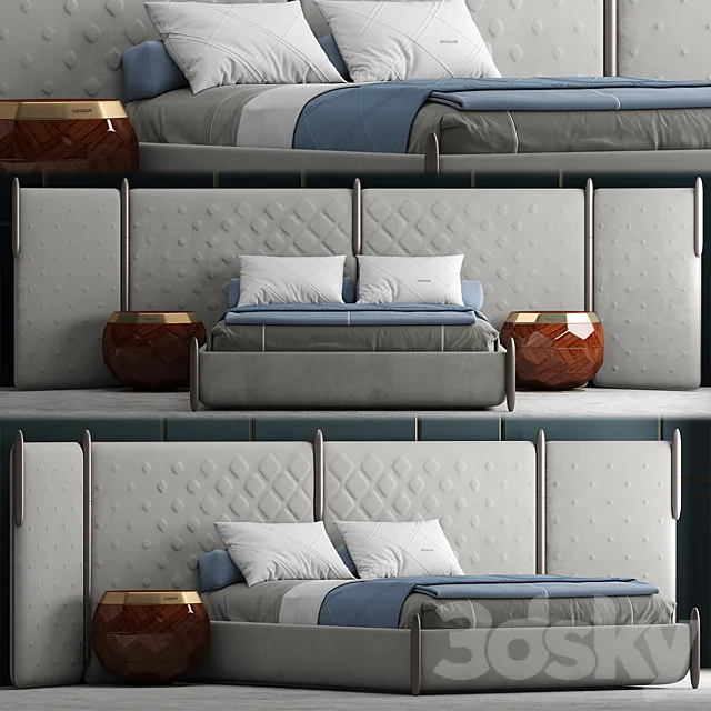My design bed 3D Model