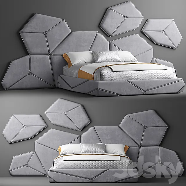 My design bed 3D Model