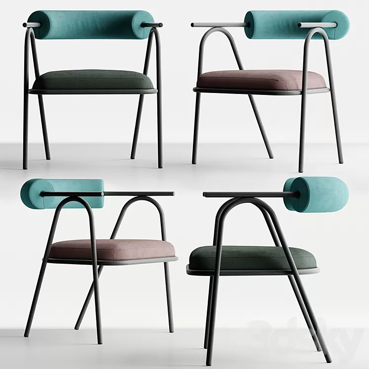 My home collection baba bar stool 3D Model