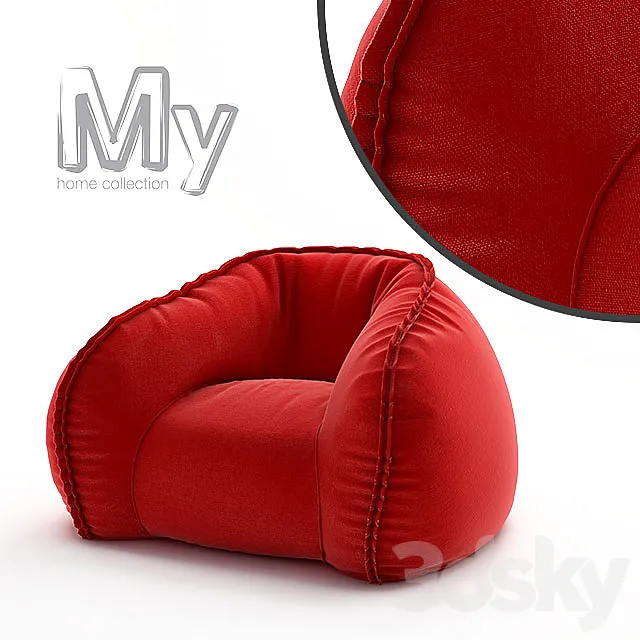 My Home Collection - Hug armchair 3DModel