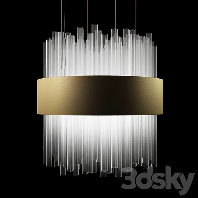 My Lamp Suspension Round 50 by paolocastelli 3D Model