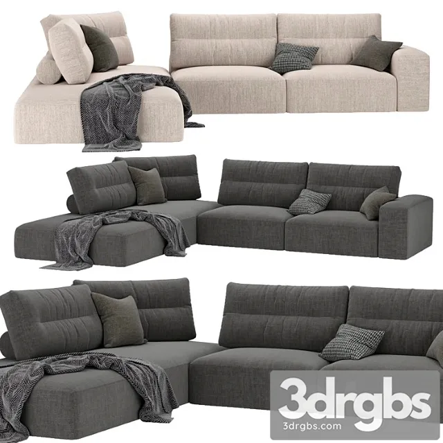 My Taos Sofa by Saba Italia 3D Model Free