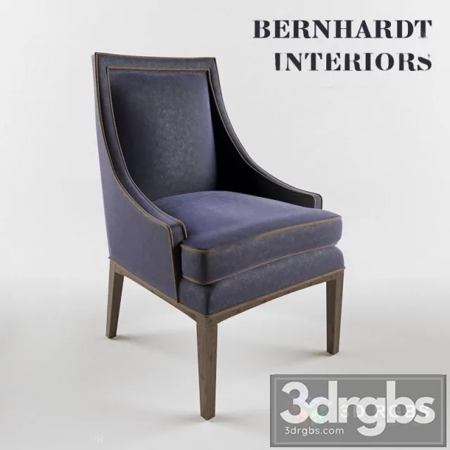 Mya Upholster Chair 3D Model Free