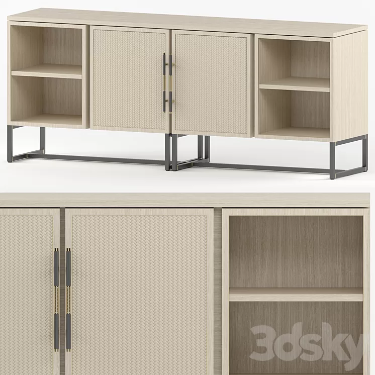 Mykonos Sideboard Frato 3D Model