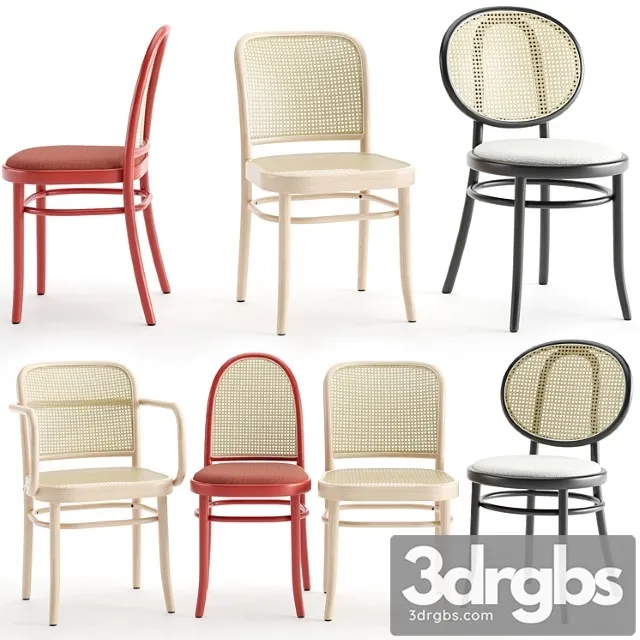 N 811 n 0 and morris chairs by thonetvienna 2 3D Model Free