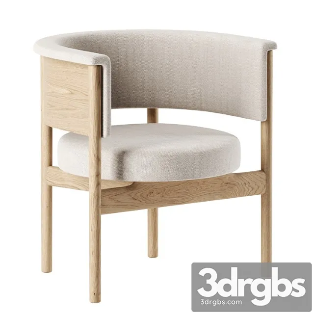 N Cc01 Lounge Chair By Karimoku Case Study 3D Model Free