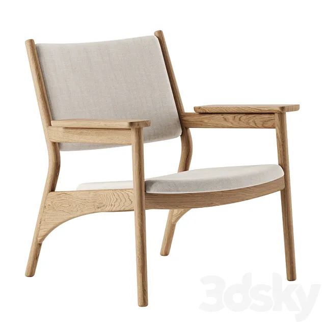 N – LC01 chair by Karimoku Case Study 3D Model