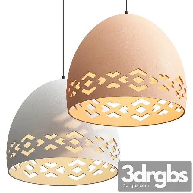 Naaya Lacey Dome Pendant 3D Model Free