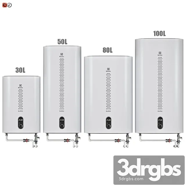 Nabor Vodonagrevatel Electrolux Ewh Royal Flash 3D Model Free