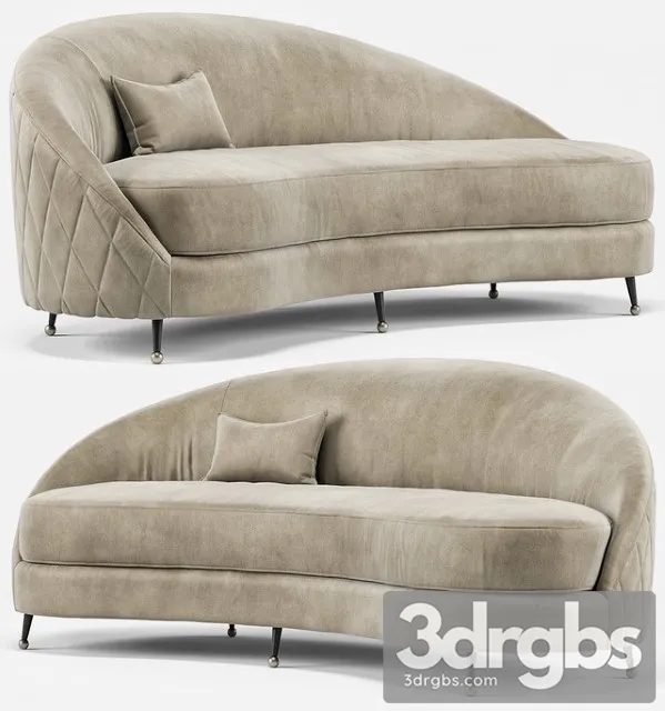 Nadine Sofa 3D Model Free