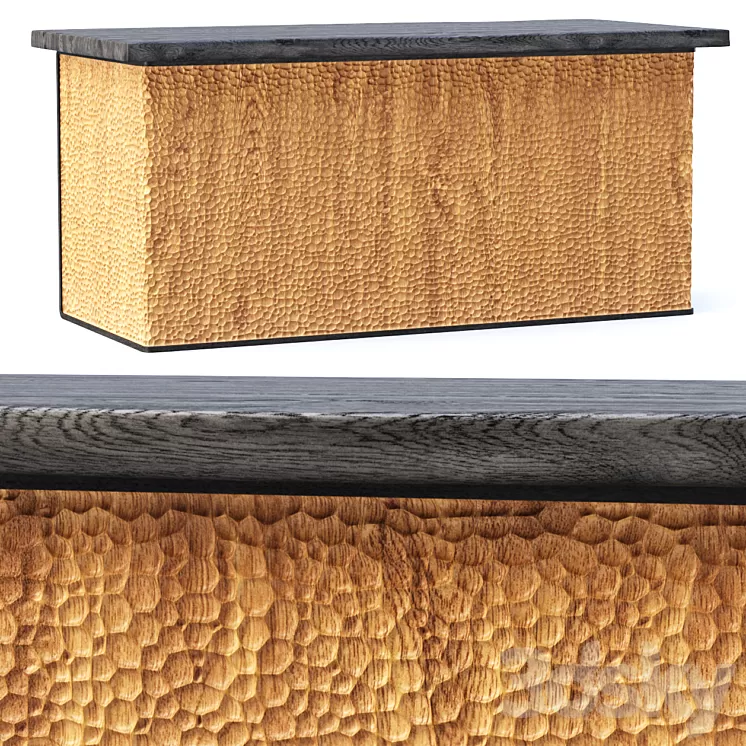 Nady working desk / Wooden desktop 3D Model