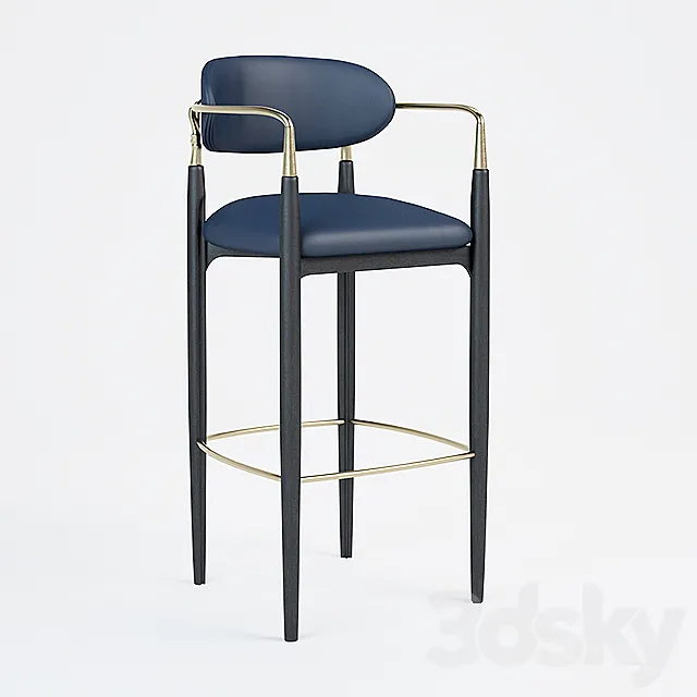 Nahema Bar Stool 3DModel