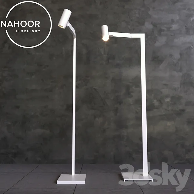 Nahoor Limelight Mahari Floor Lamp 3D Model