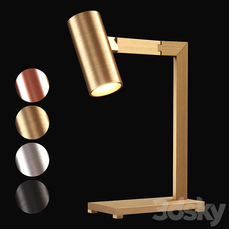 Nahoor Mahari Table Lamp / Modular Table Lamp 3D Model