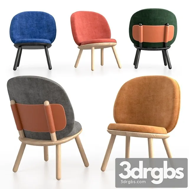Naive Low Chair by Emko 3D Model Free