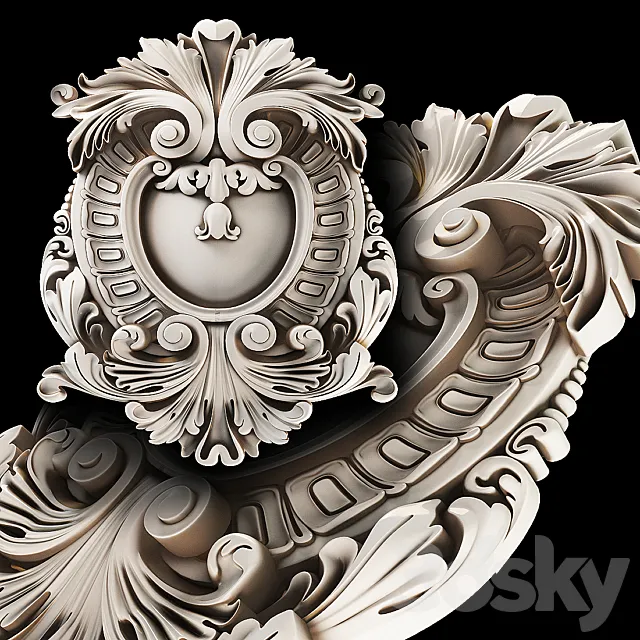 NAKLADKA CENTRAL 491 3D Model