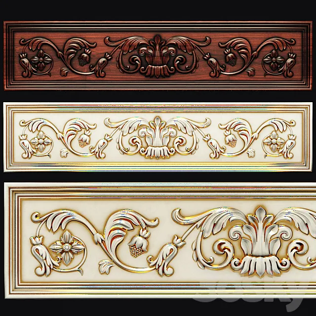 nakladka new 555 3D Model