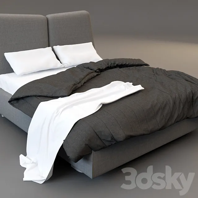 Nakts Mebeles Twins 3D Model